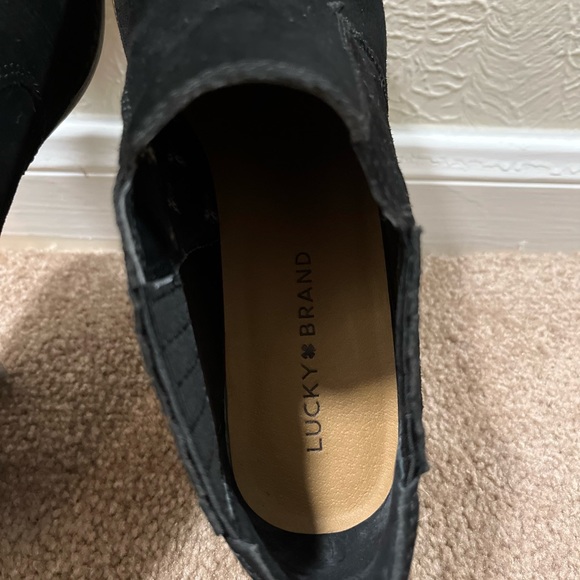 Luck Brand Folley Suede Booties size 8.5 - Picture 6 of 6